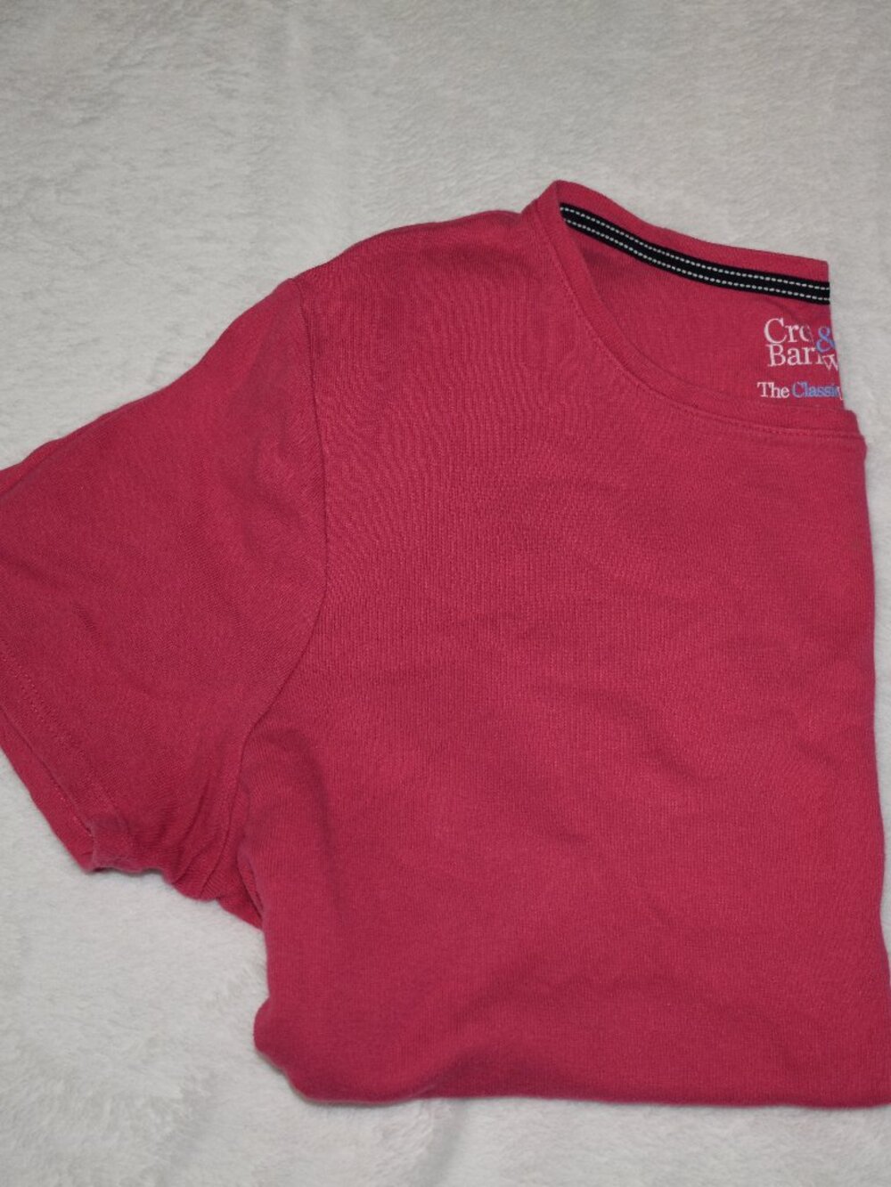 Short sleeve pink t-shirt